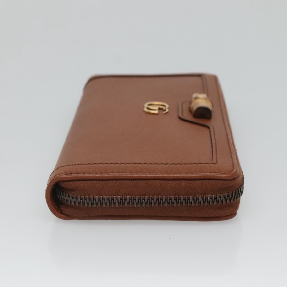 Gucci Gucci Diana Zip Around Wallet Leather Size ONE SIZE - 3 Thumbnail
