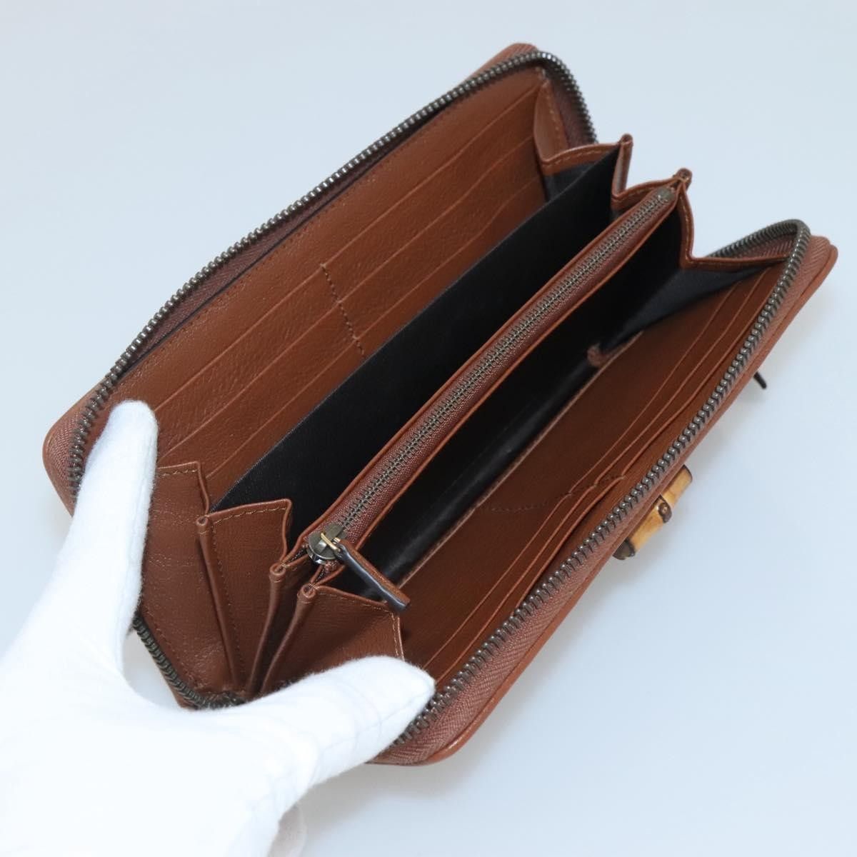 Gucci Gucci Diana Zip Around Wallet Leather Size ONE SIZE - 5 Thumbnail