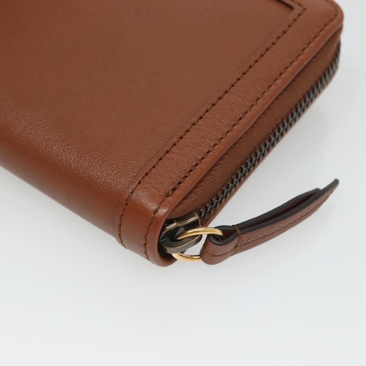 Gucci Gucci Diana Zip Around Wallet Leather Size ONE SIZE - 9 Thumbnail