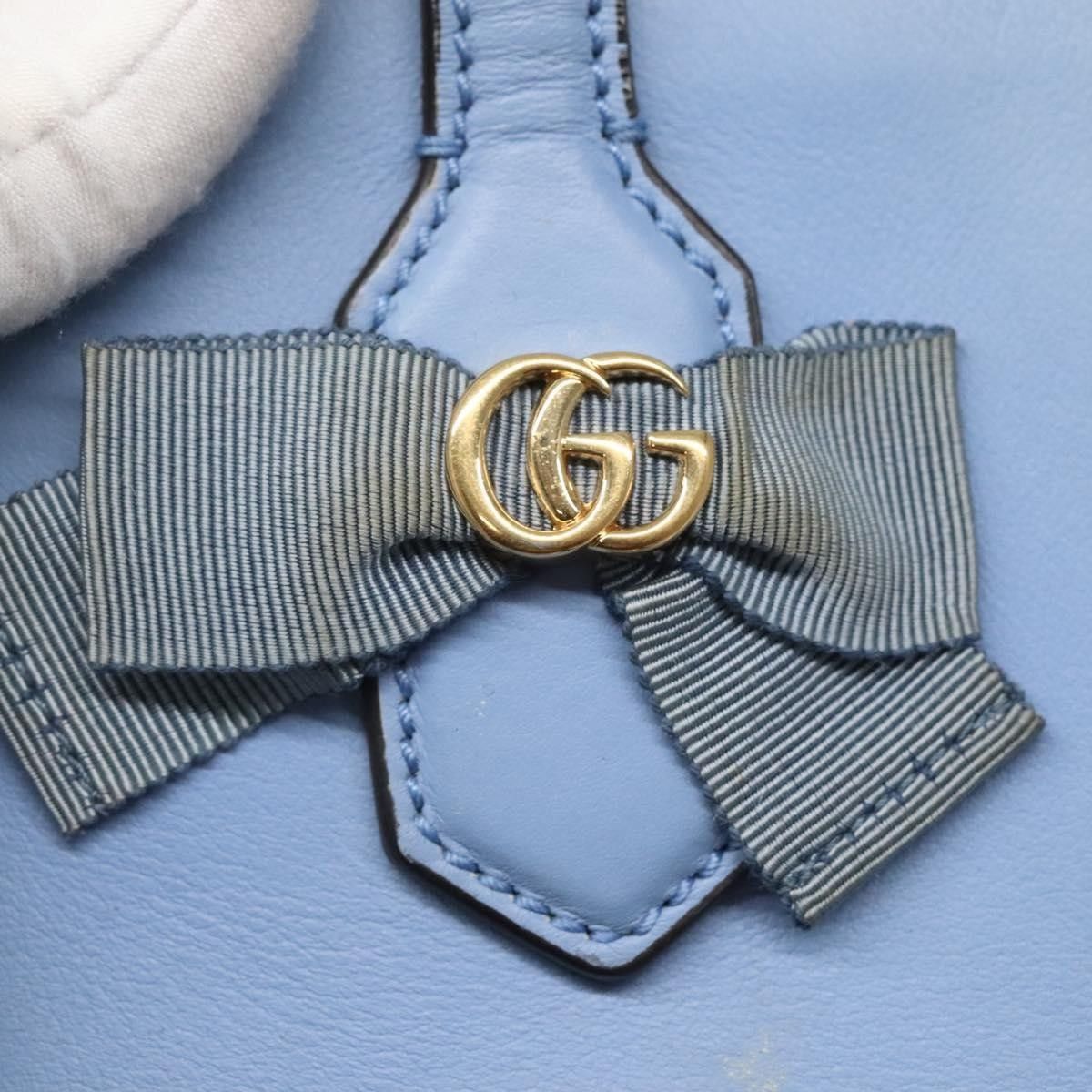 Gucci Gucci GG Ribbon Tote Leather Size ONE SIZE - 15 Thumbnail