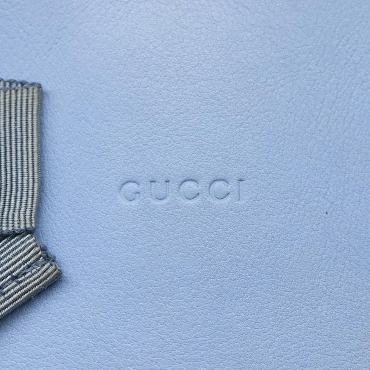 Gucci Gucci GG Ribbon Tote Leather Size ONE SIZE - 18 Thumbnail
