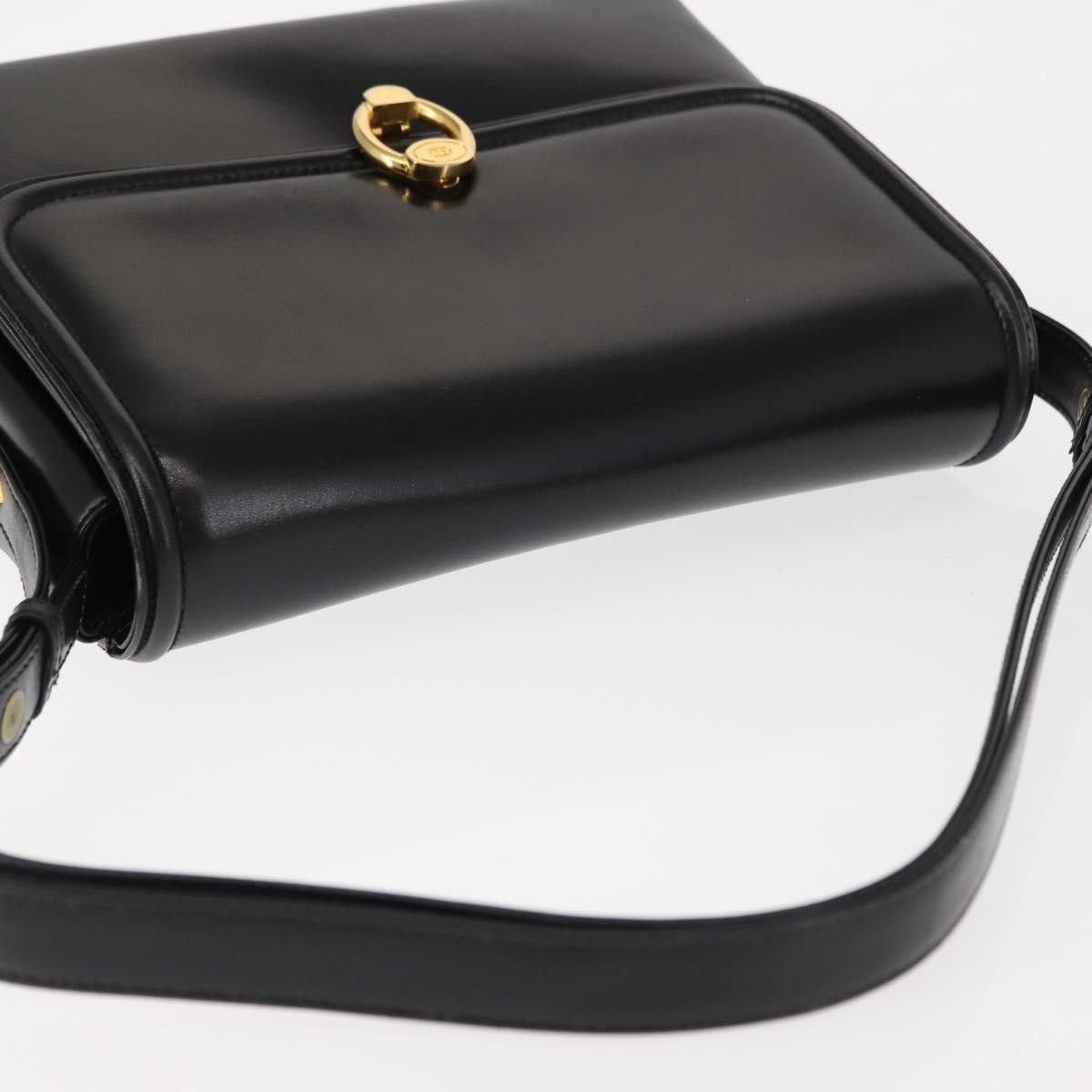 Gucci Gucci Shoulder bag black leather Size ONE SIZE - 16 Thumbnail