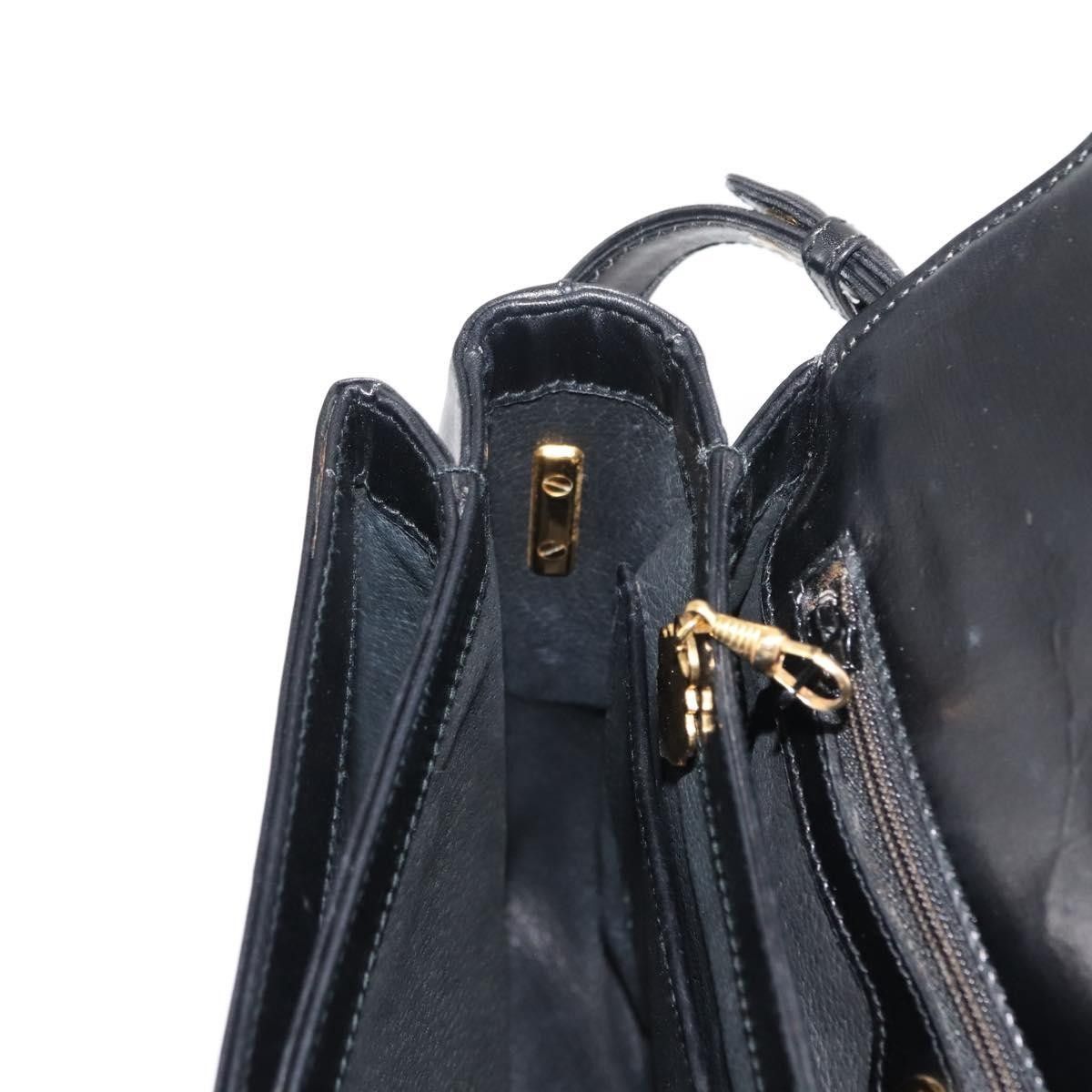 Gucci Gucci Shoulder bag black leather Size ONE SIZE - 13 Thumbnail