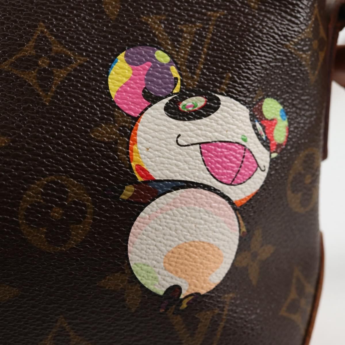Louis Vuitton Louis Vuitton Trotteur Handbag Limited Edition Monogram Murakami Panda Size ONE SIZE - 22 Thumbnail