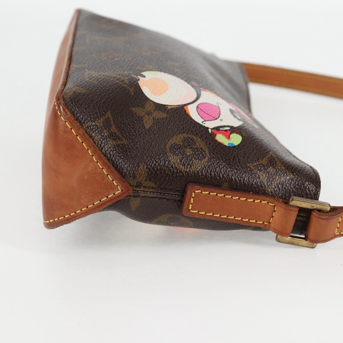 Louis Vuitton Louis Vuitton Trotteur Handbag Limited Edition Monogram Murakami Panda Size ONE SIZE - 4 Thumbnail