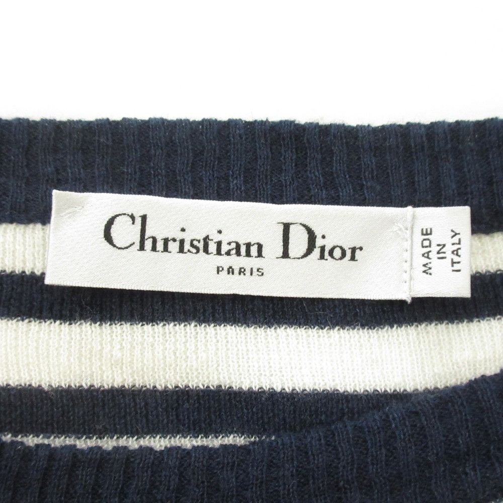 Dior Dior Christian Dior 24SS Cashmere Silk Knit Top Others Tops 414S83AM729 DUTY FREE for USA Size ONE SIZE - 7 Thumbnail