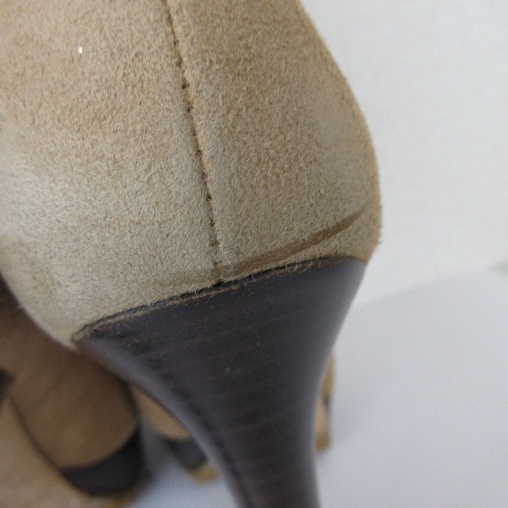 Jimmy Choo Jimmy Choo Jimmy Choo High Heel Shearling Boots Leather Shoes DUTY FREE for USA Size ONE SIZE - 22 Thumbnail