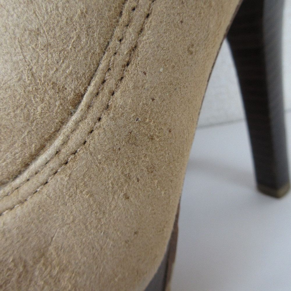 Jimmy Choo Jimmy Choo Jimmy Choo High Heel Shearling Boots Leather Shoes DUTY FREE for USA Size ONE SIZE - 11 Thumbnail