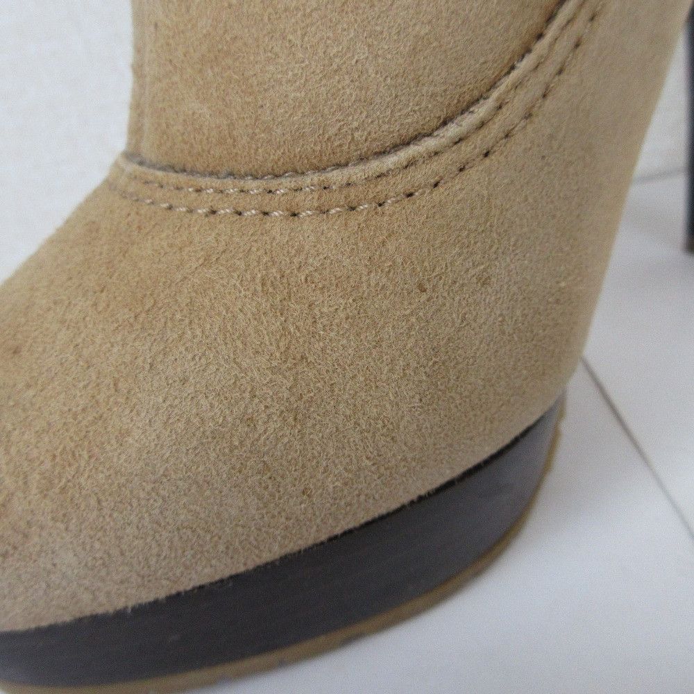 Jimmy Choo Jimmy Choo Jimmy Choo High Heel Shearling Boots Leather Shoes DUTY FREE for USA Size ONE SIZE - 15 Thumbnail