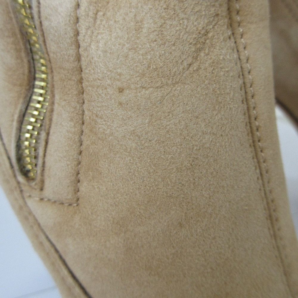Jimmy Choo Jimmy Choo Jimmy Choo High Heel Shearling Boots Leather Shoes DUTY FREE for USA Size ONE SIZE - 17 Thumbnail