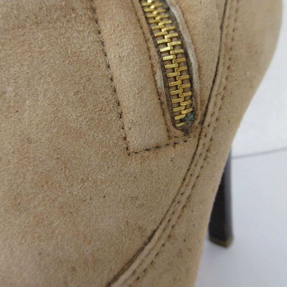 Jimmy Choo Jimmy Choo Jimmy Choo High Heel Shearling Boots Leather Shoes DUTY FREE for USA Size ONE SIZE - 14 Thumbnail