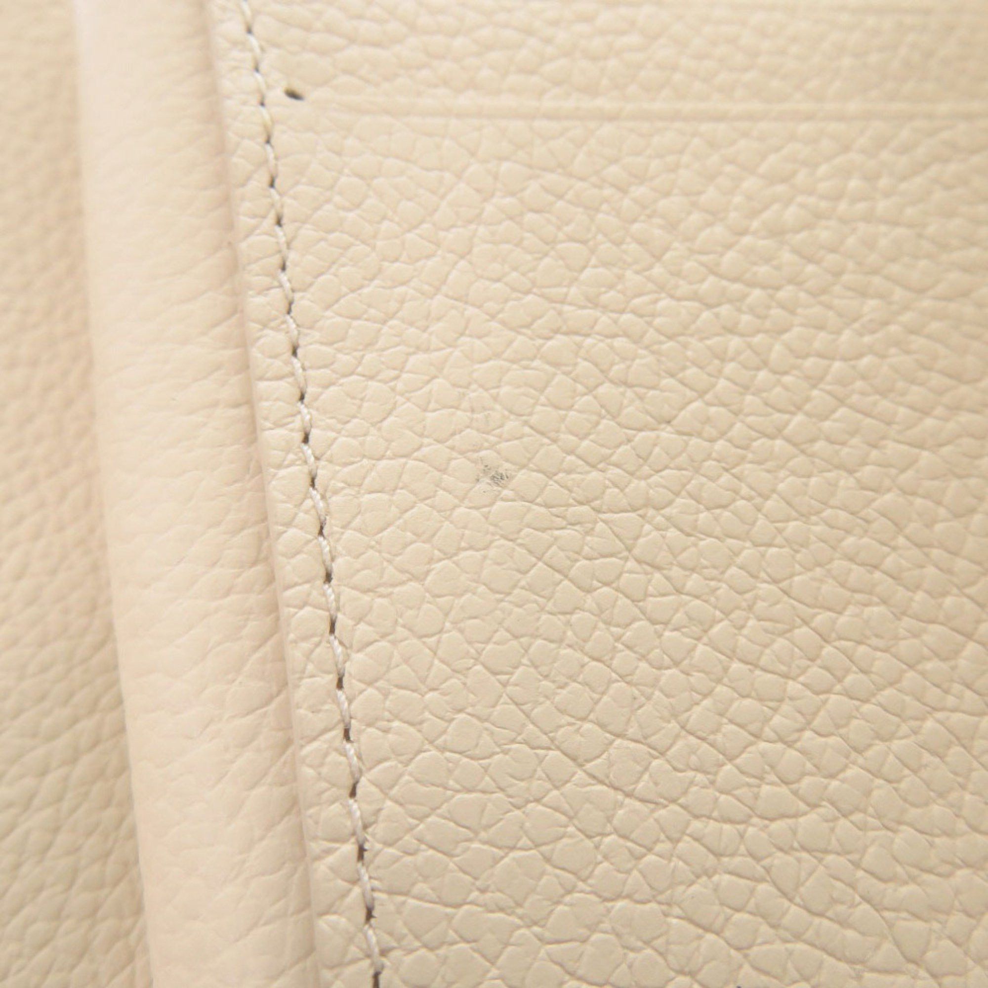 Louis Vuitton Louis Vuitton Compact Wallet Portefeuille Metis Monogram Empreinte M81071 IC Chip Creme Tri-fold 0318 LOUIS VUITTON Size ONE SIZE - 9 Thumbnail