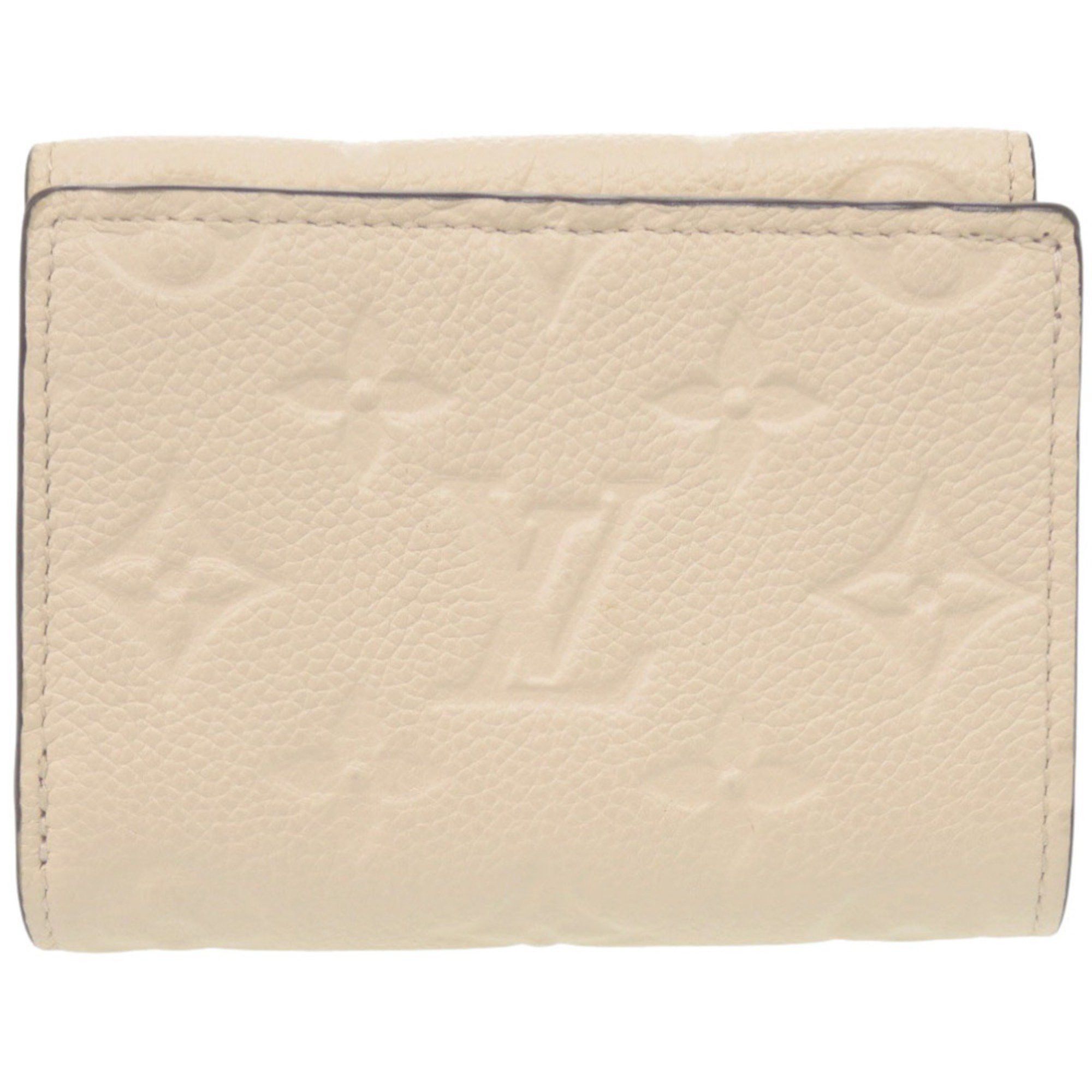 Louis Vuitton Louis Vuitton Compact Wallet Portefeuille Metis Monogram Empreinte M81071 IC Chip Creme Tri-fold 0318 LOUIS VUITTON Size ONE SIZE - 3 Thumbnail