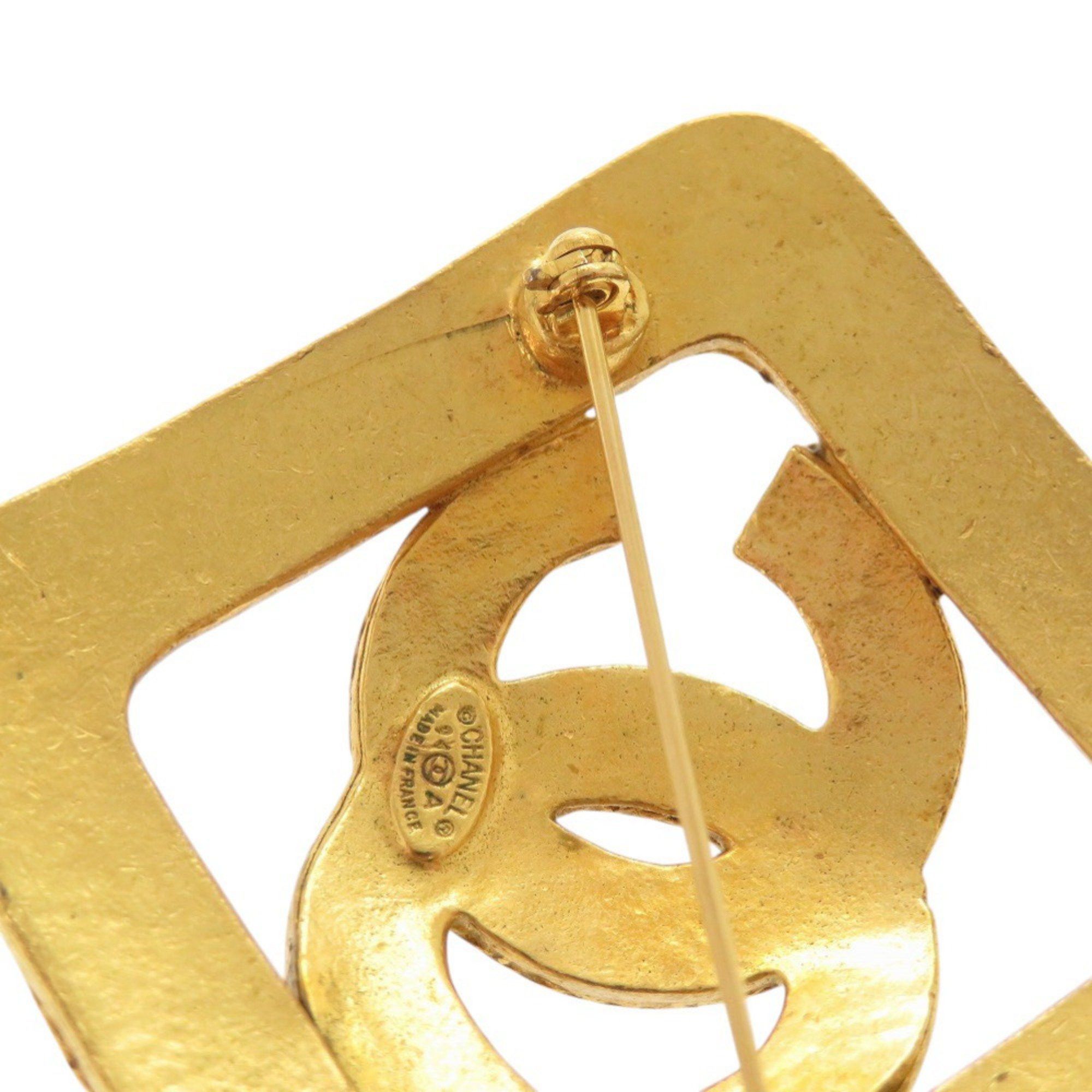 Chanel Chanel Coco Mark GP Gold Brooch 0159 CHANEL Size ONE SIZE - 4 Thumbnail
