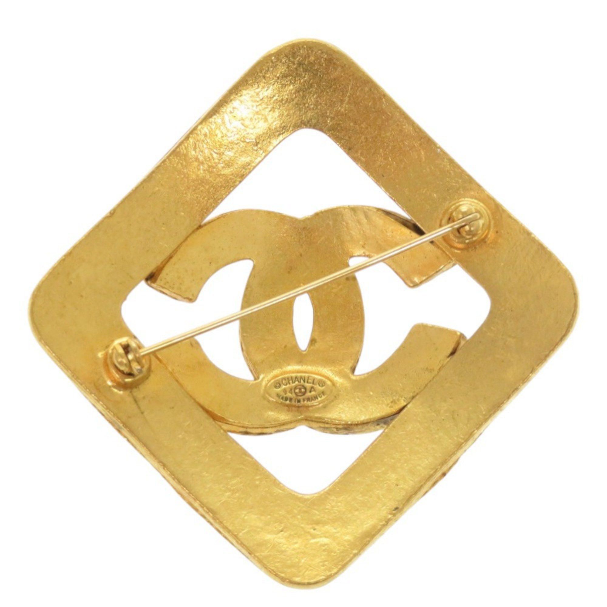 Chanel Chanel Coco Mark GP Gold Brooch 0159 CHANEL Size ONE SIZE - 2 Thumbnail