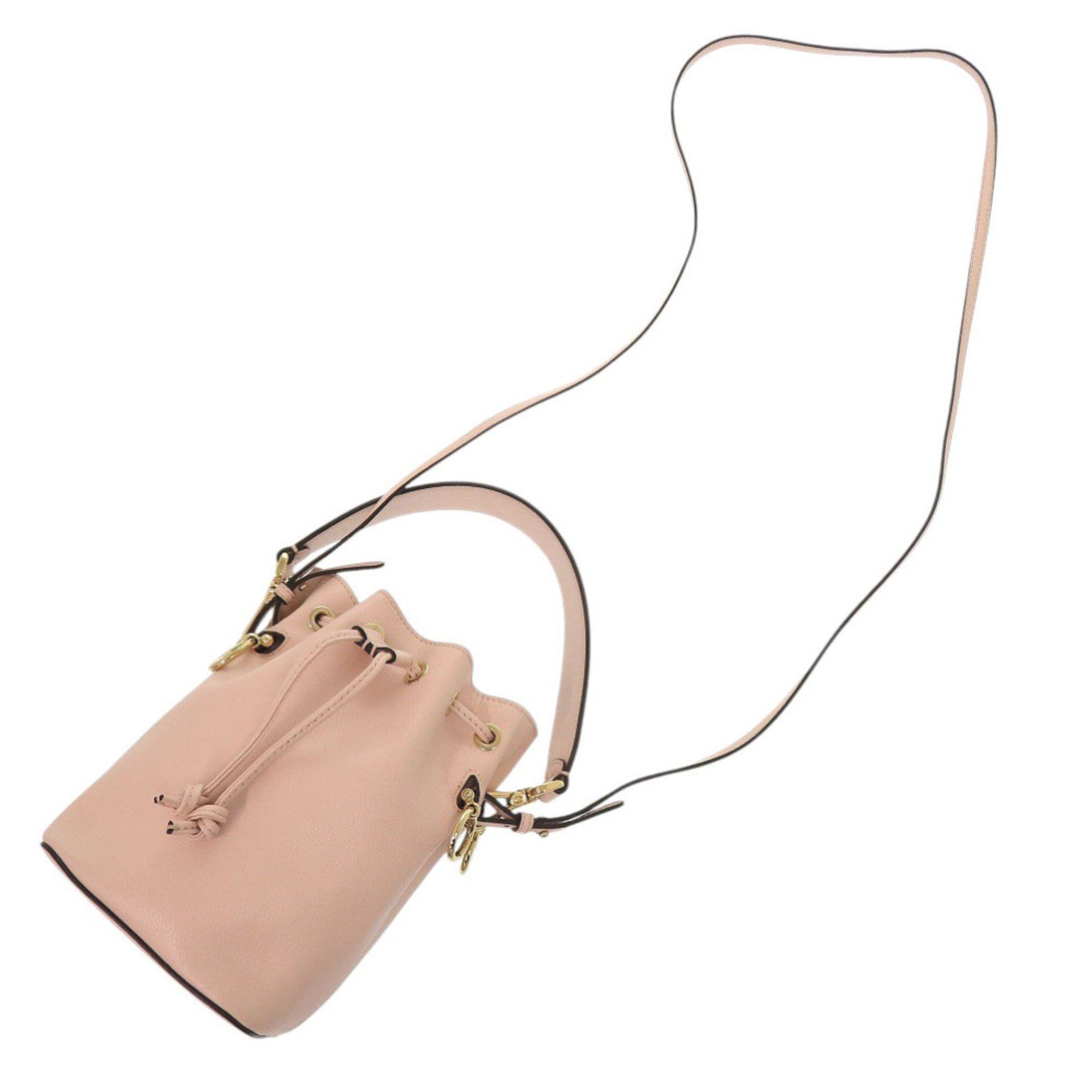Fendi Fendi Montresor Mini 8BS010 Leather Pink 2-Way Handbag 0267 FENDI Size ONE SIZE - 5 Thumbnail