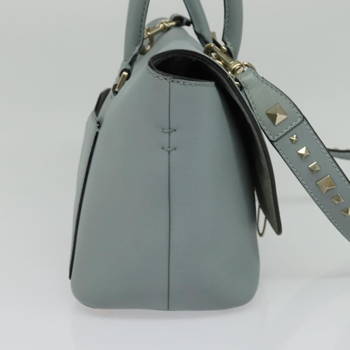Valentino Valentino Garavani Demilune Flap Satchel Leather Size ONE SIZE - 3 Thumbnail