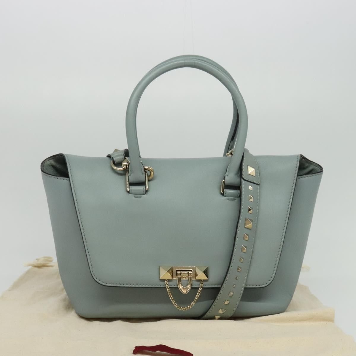Valentino Valentino Garavani Demilune Flap Satchel Leather Size ONE SIZE - 14 Thumbnail