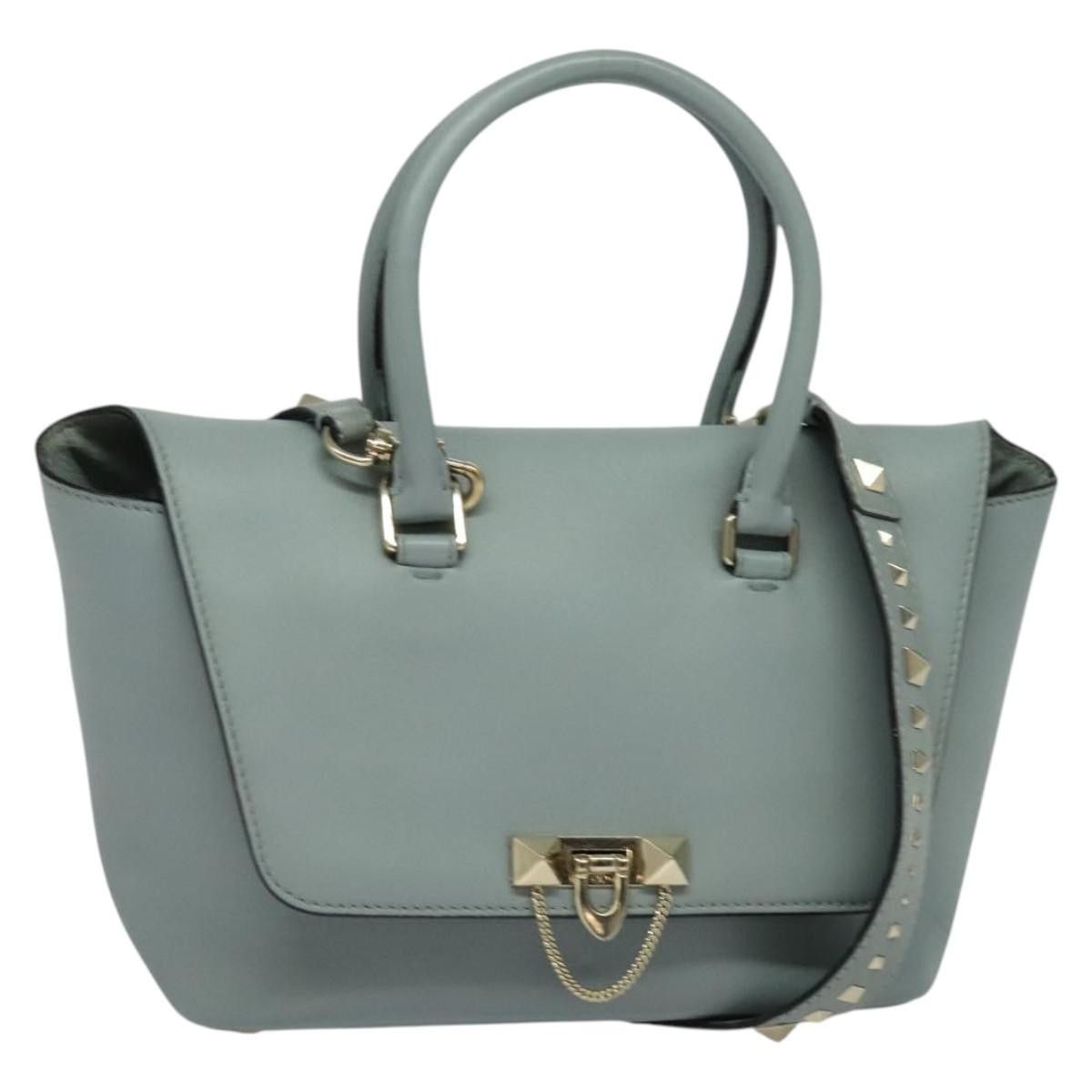 Valentino Valentino Garavani Demilune Flap Satchel Leather Size ONE SIZE - 15 Thumbnail