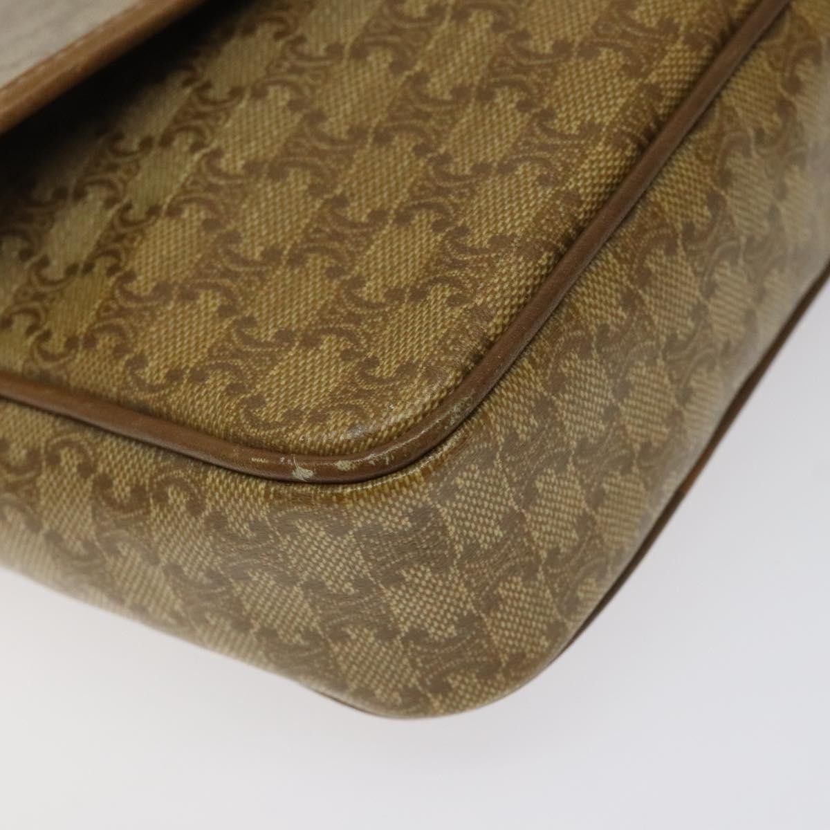 Celine Celine Vintage Macadam Shoulder Bag Canvas Size ONE SIZE - 9 Thumbnail