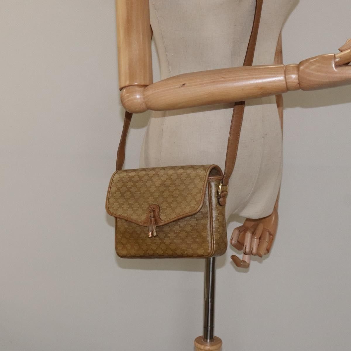 Celine Celine Vintage Macadam Shoulder Bag Canvas Size ONE SIZE - 12 Thumbnail