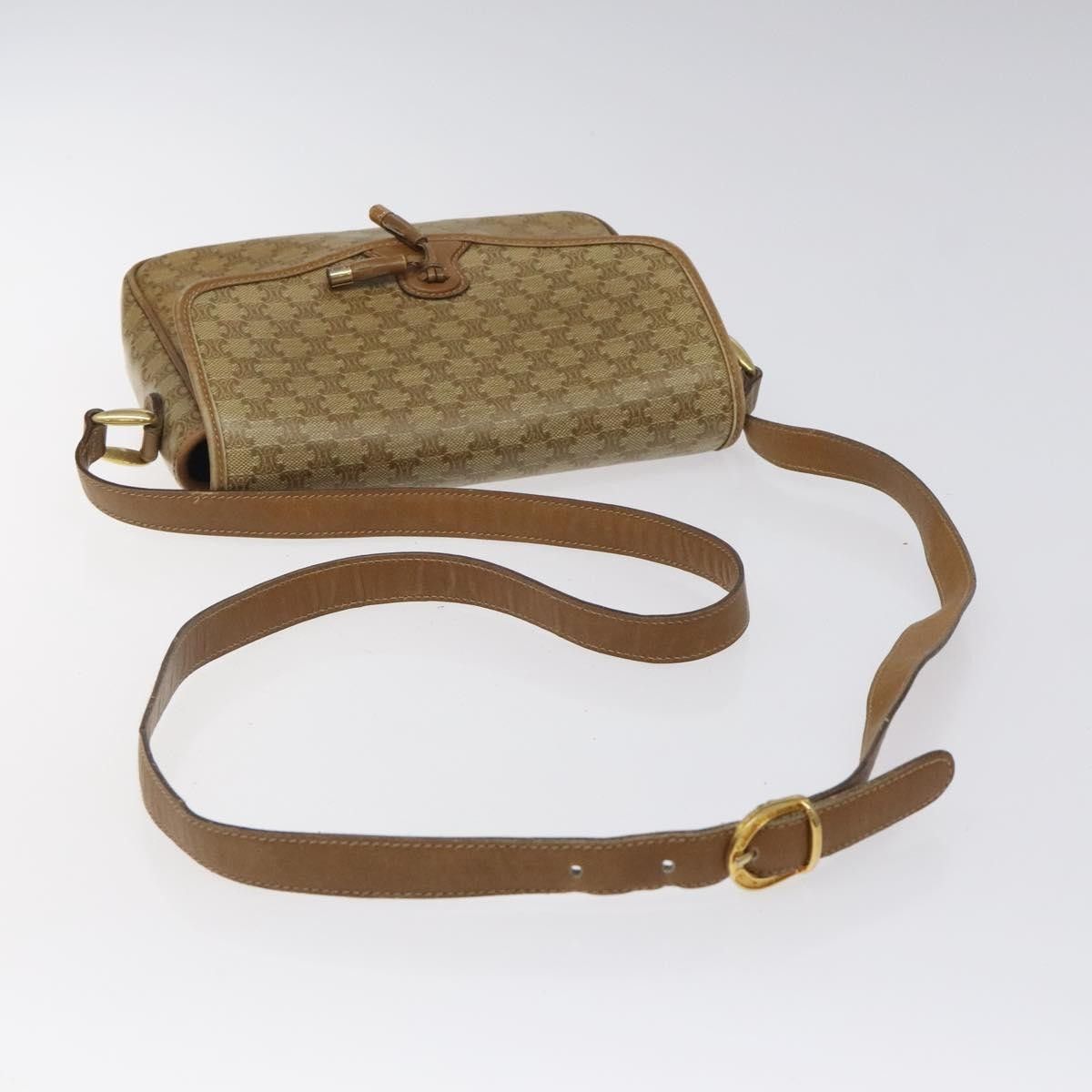 Celine Celine Vintage Macadam Shoulder Bag Canvas Size ONE SIZE - 7 Thumbnail