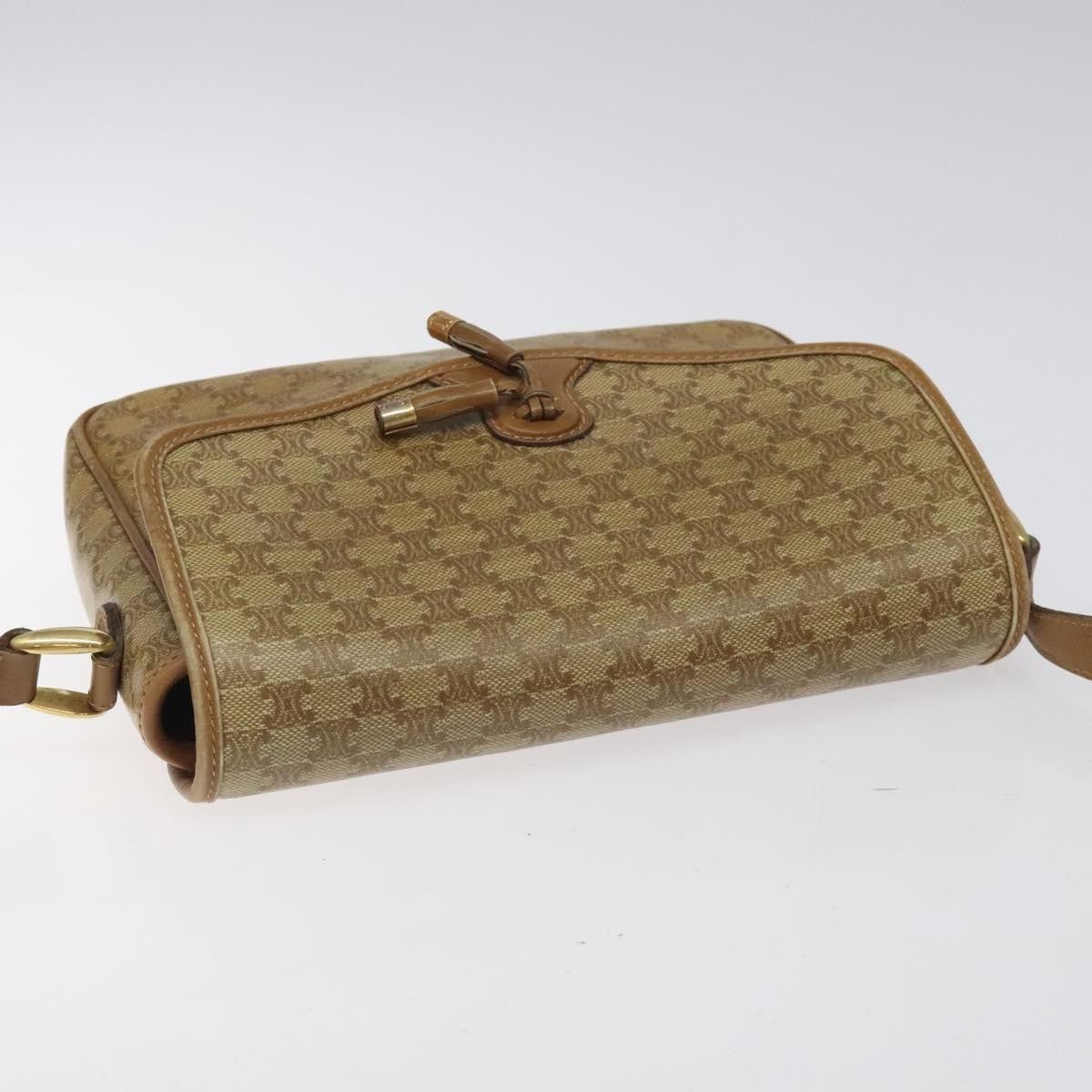 Celine Celine Vintage Macadam Shoulder Bag Canvas Size ONE SIZE - 14 Thumbnail
