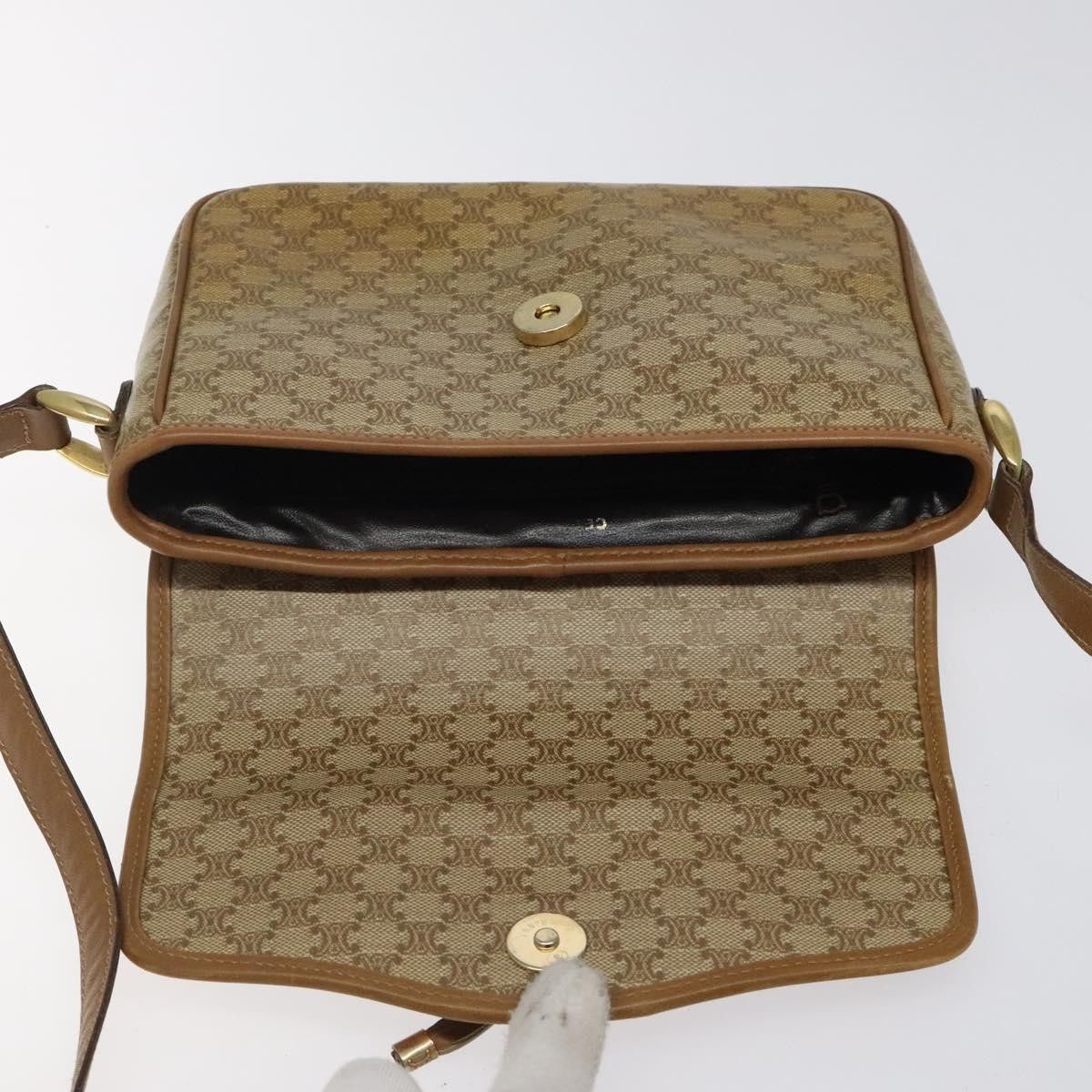 Celine Celine Vintage Macadam Shoulder Bag Canvas Size ONE SIZE - 19 Thumbnail
