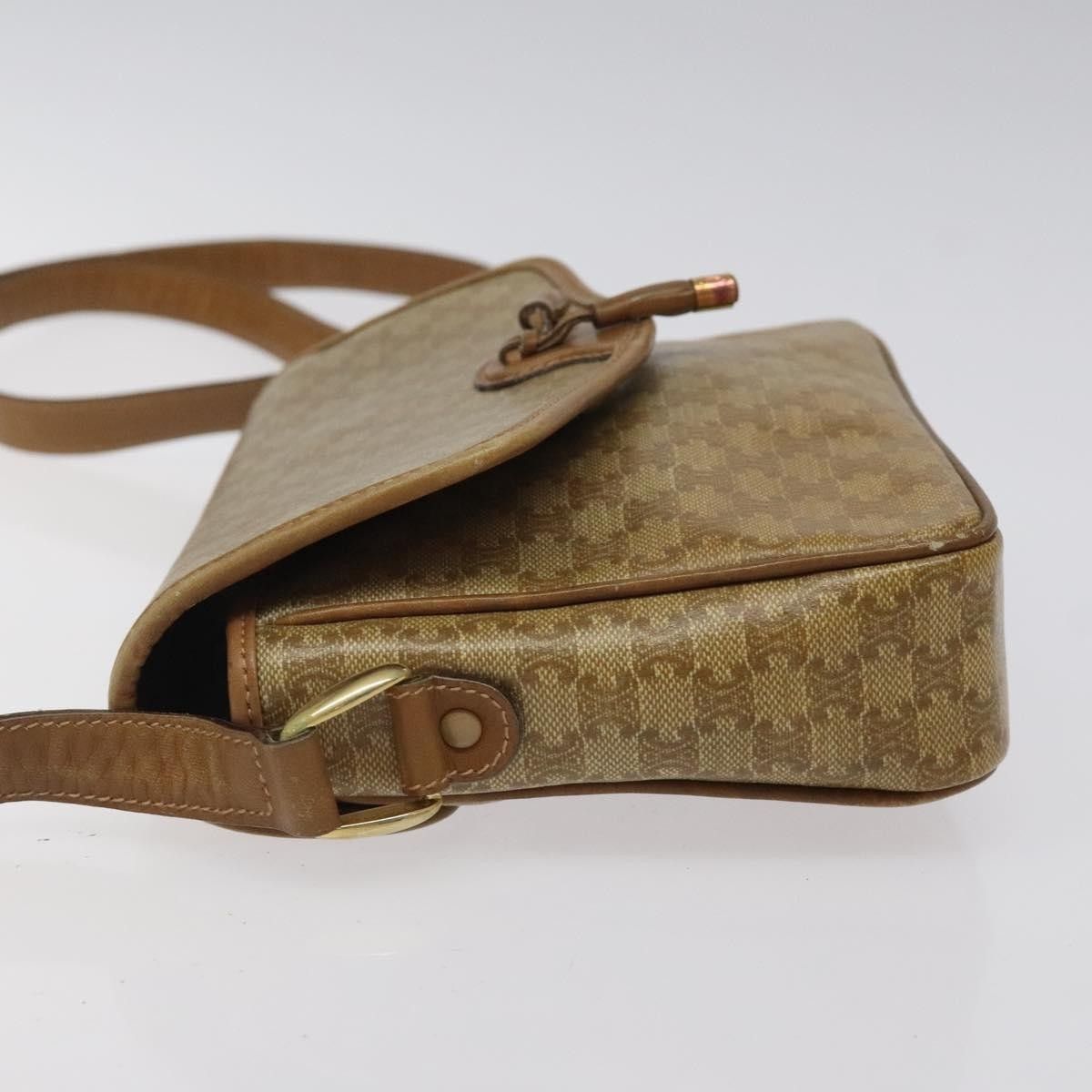 Celine Celine Vintage Macadam Shoulder Bag Canvas Size ONE SIZE - 4 Thumbnail
