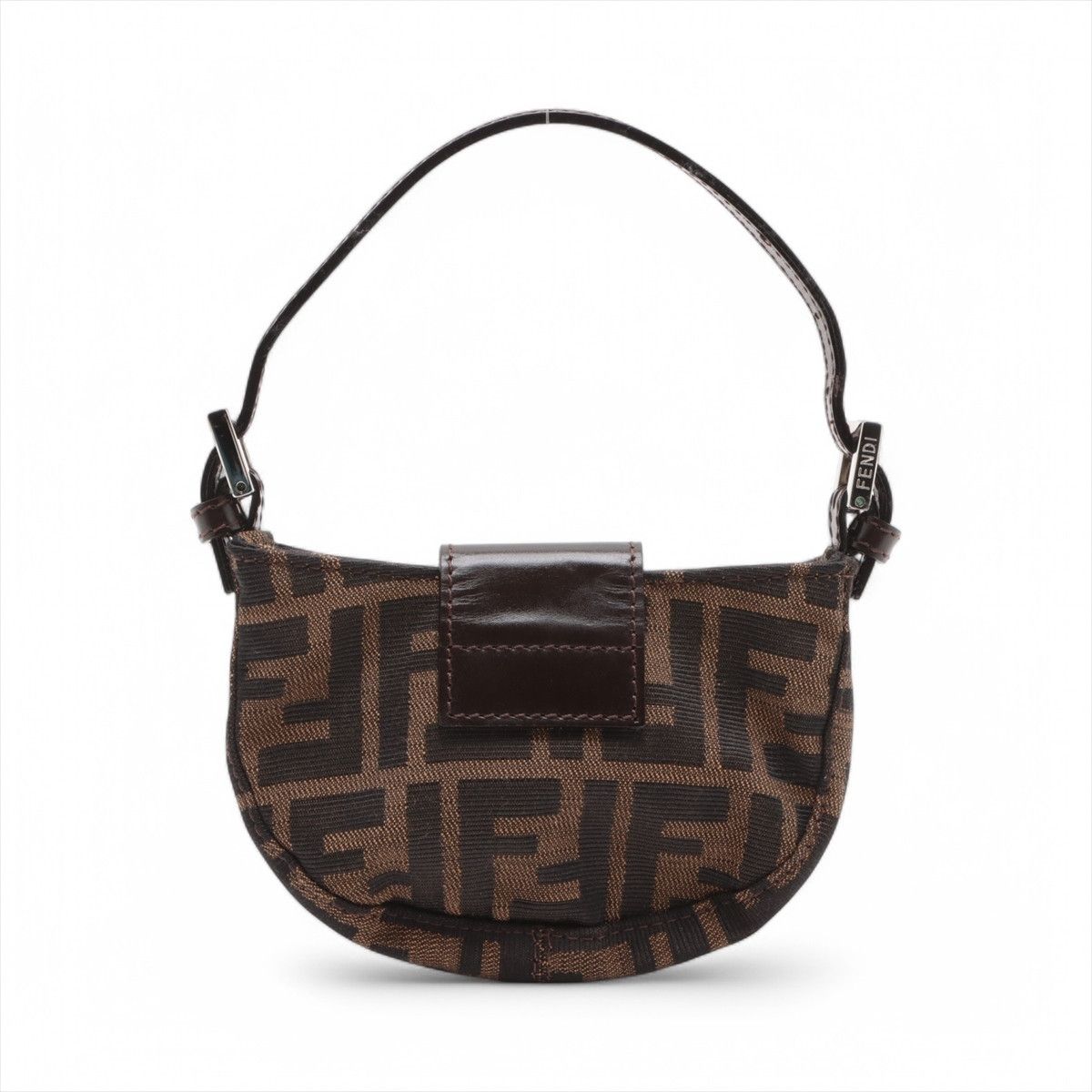 Fendi Fendi FF Logo Pouch Leather Size ONE SIZE - 2 Thumbnail