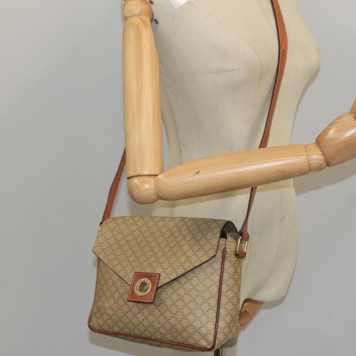 Celine Celine Macadam Shoulder Bag Canvas Size ONE SIZE - 13 Thumbnail
