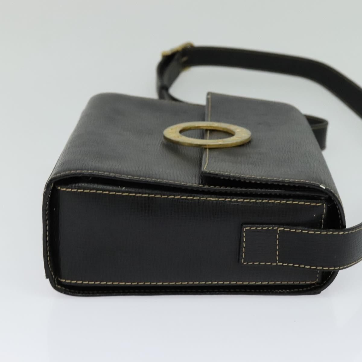 Celine Celine Vintage Circle Logo Crossbody Bag Leather Size ONE SIZE - 4 Thumbnail