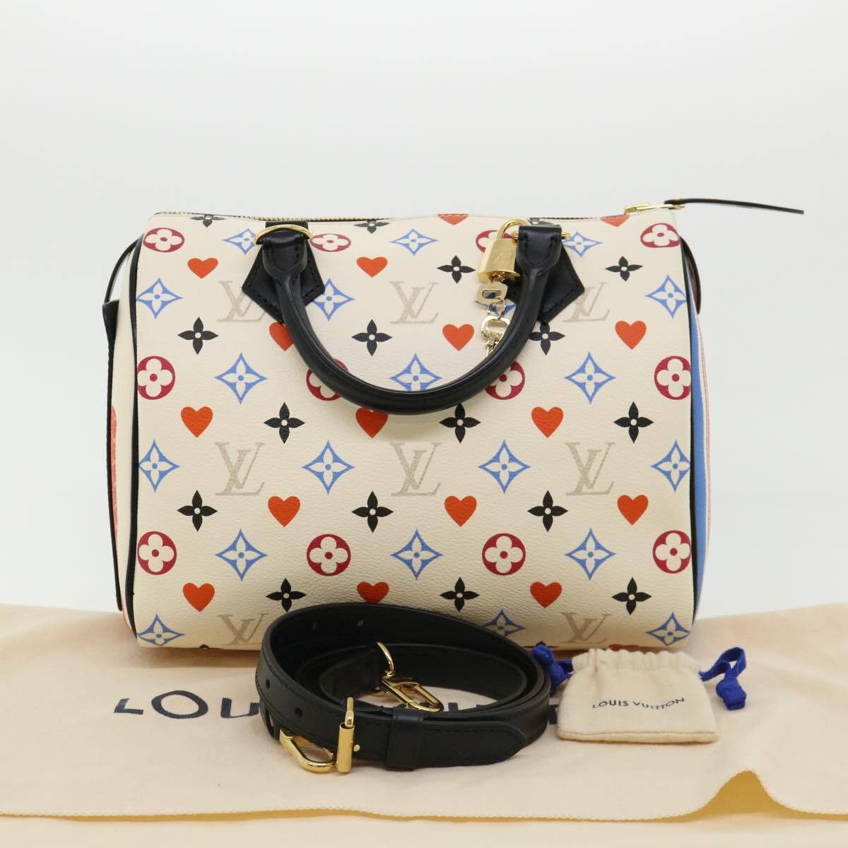 Louis Vuitton Louis Vuitton Speedy Bandouliere Bag Limited Edition Game On Multicolor Monogram Size ONE SIZE - 14 Thumbnail