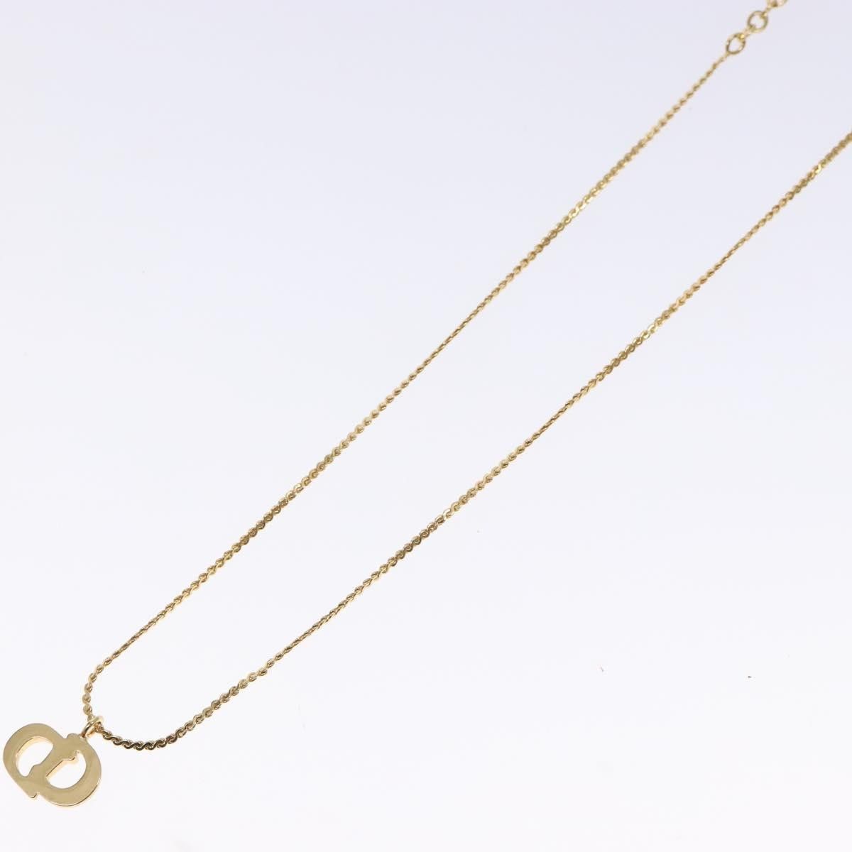 Dior Christian Dior CD Pendant Necklace Gold-plated Size ONE SIZE - 10 Thumbnail