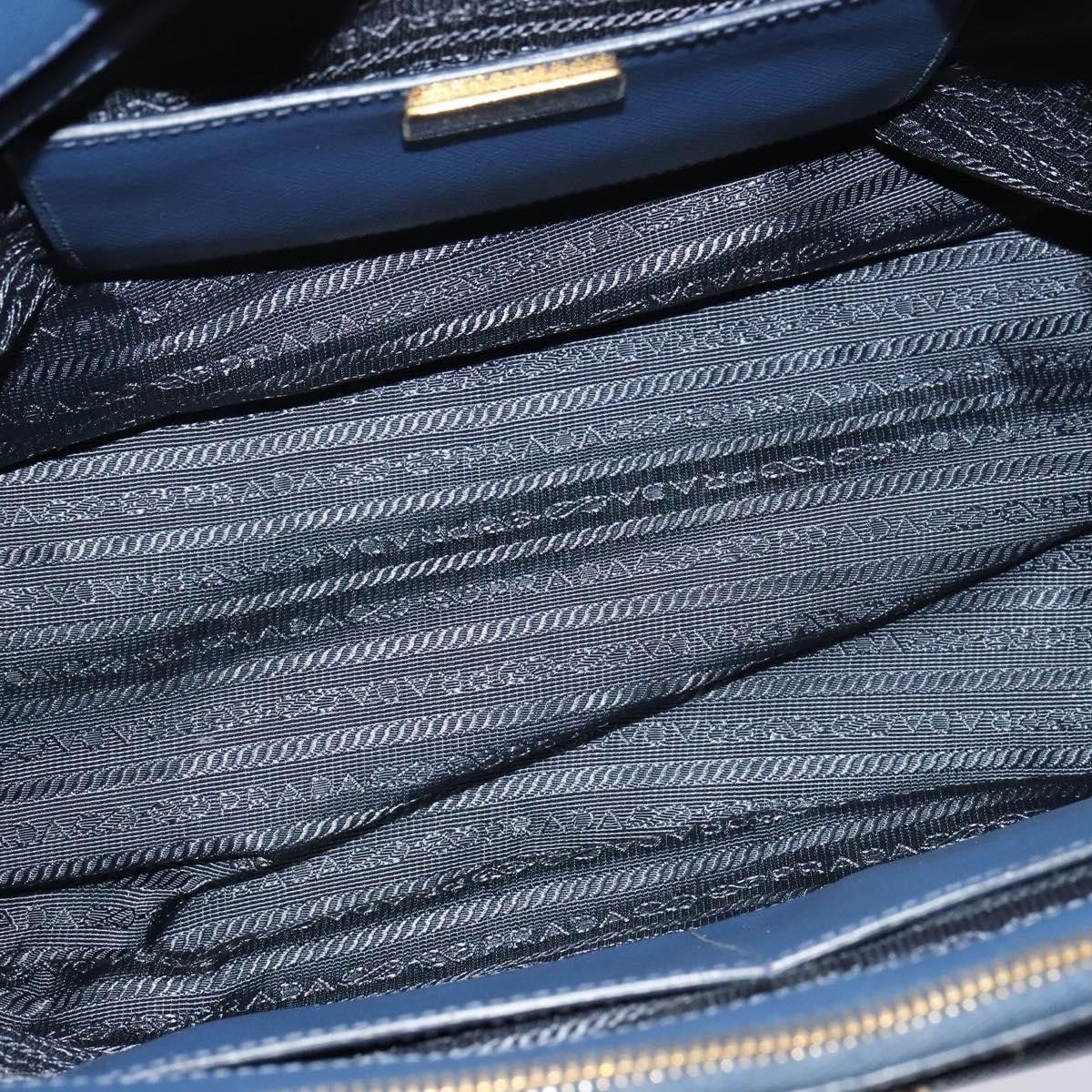 Prada Prada Front Pocket Double Zip Lux Tote Saffiano Leather Size ONE SIZE - 5 Thumbnail