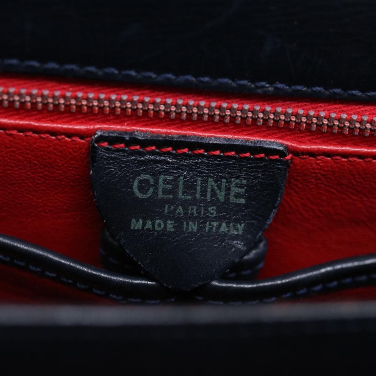 Celine Celine Vintage Circle Logo Crossbody Bag Leather Size ONE SIZE - 6 Thumbnail