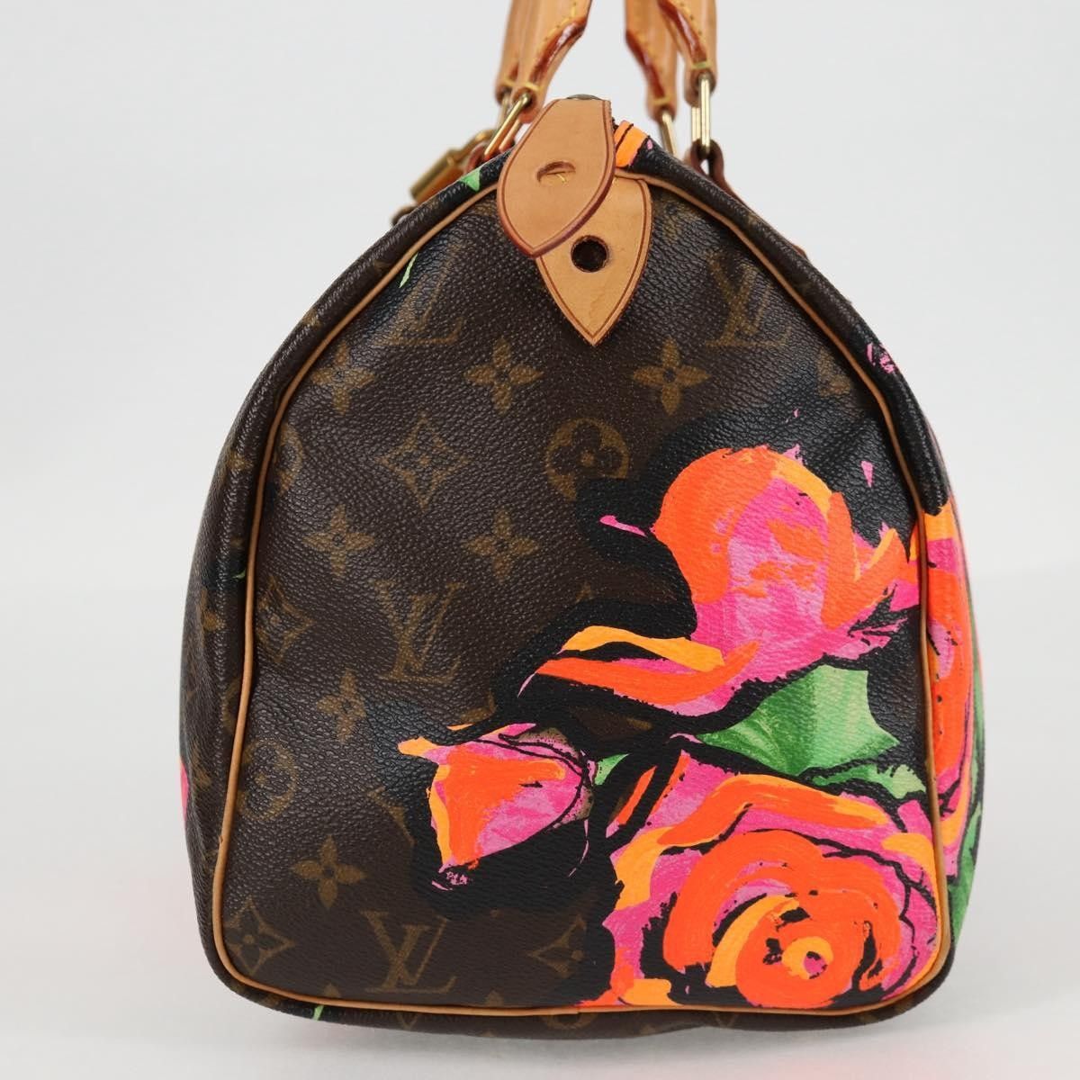 Louis Vuitton Louis Vuitton Speedy Handbag Limited Edition Monogram Roses Size ONE SIZE - 4 Thumbnail