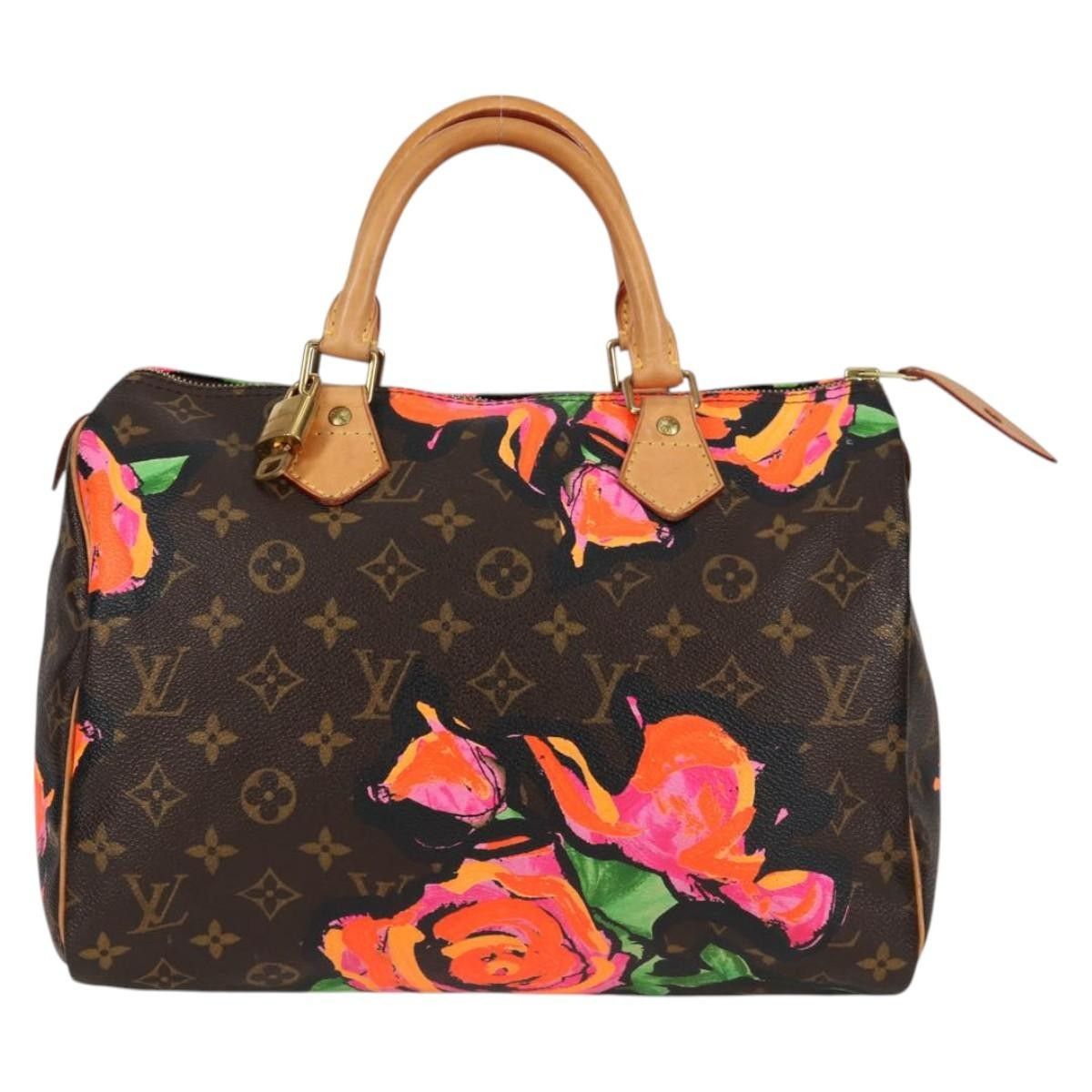 Louis Vuitton Louis Vuitton Speedy Handbag Limited Edition Monogram Roses Size ONE SIZE - 20 Thumbnail