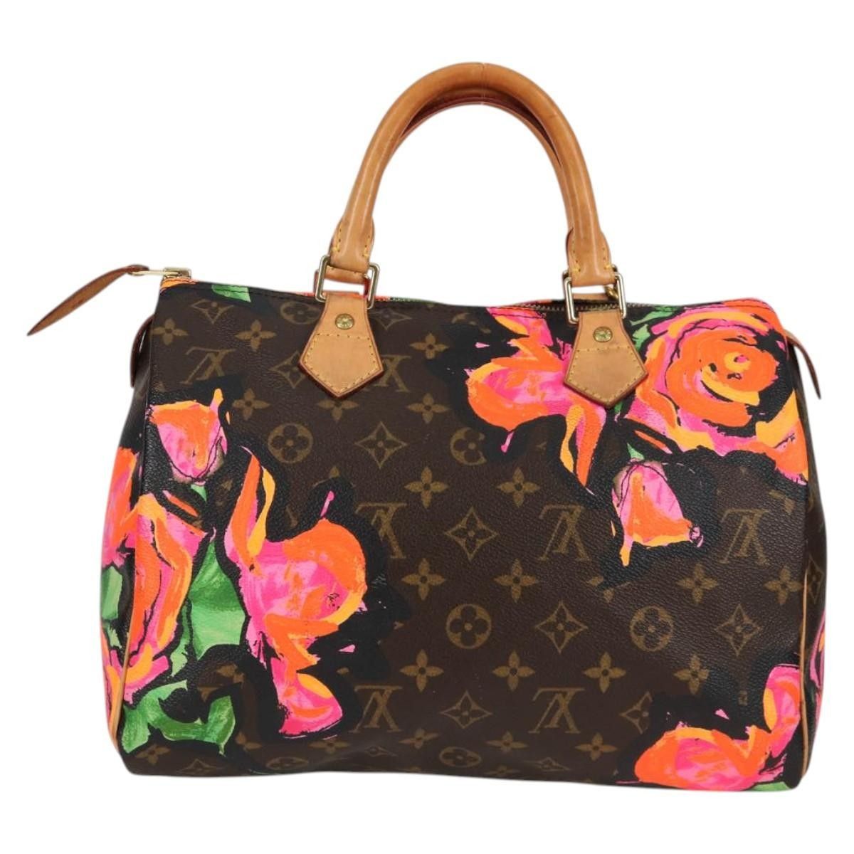 Louis Vuitton Louis Vuitton Speedy Handbag Limited Edition Monogram Roses Size ONE SIZE - 2 Thumbnail
