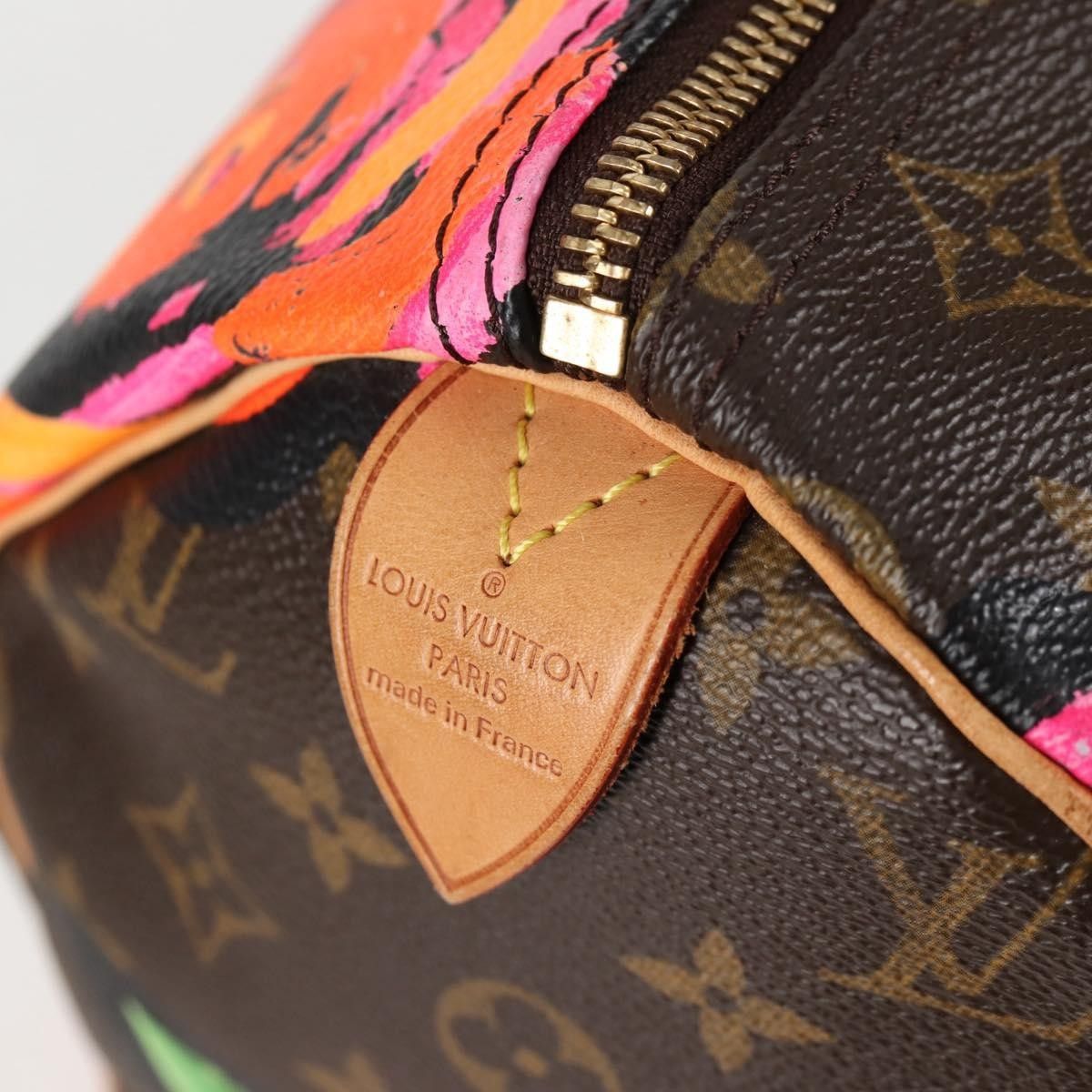 Louis Vuitton Louis Vuitton Speedy Handbag Limited Edition Monogram Roses Size ONE SIZE - 6 Thumbnail