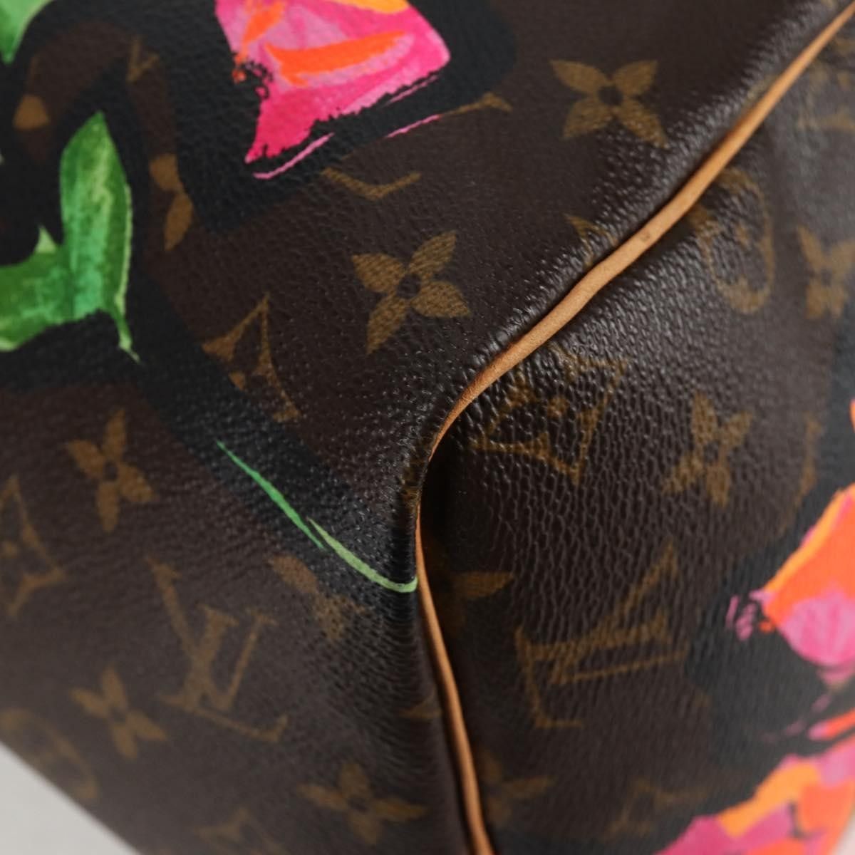 Louis Vuitton Louis Vuitton Speedy Handbag Limited Edition Monogram Roses Size ONE SIZE - 11 Thumbnail
