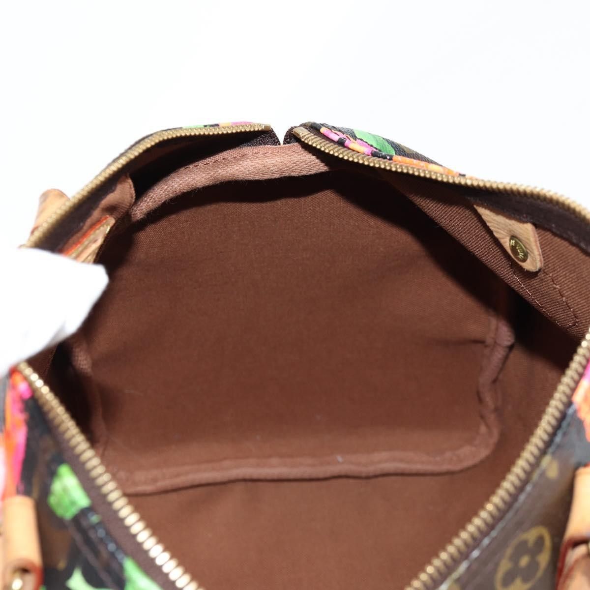 Louis Vuitton Louis Vuitton Speedy Handbag Limited Edition Monogram Roses Size ONE SIZE - 22 Thumbnail
