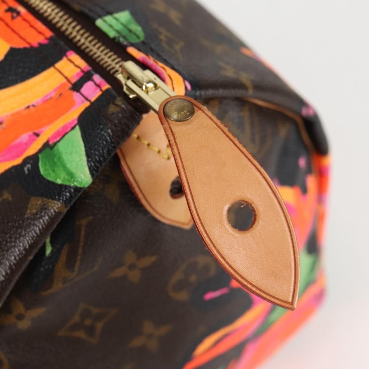 Louis Vuitton Louis Vuitton Speedy Handbag Limited Edition Monogram Roses Size ONE SIZE - 13 Thumbnail