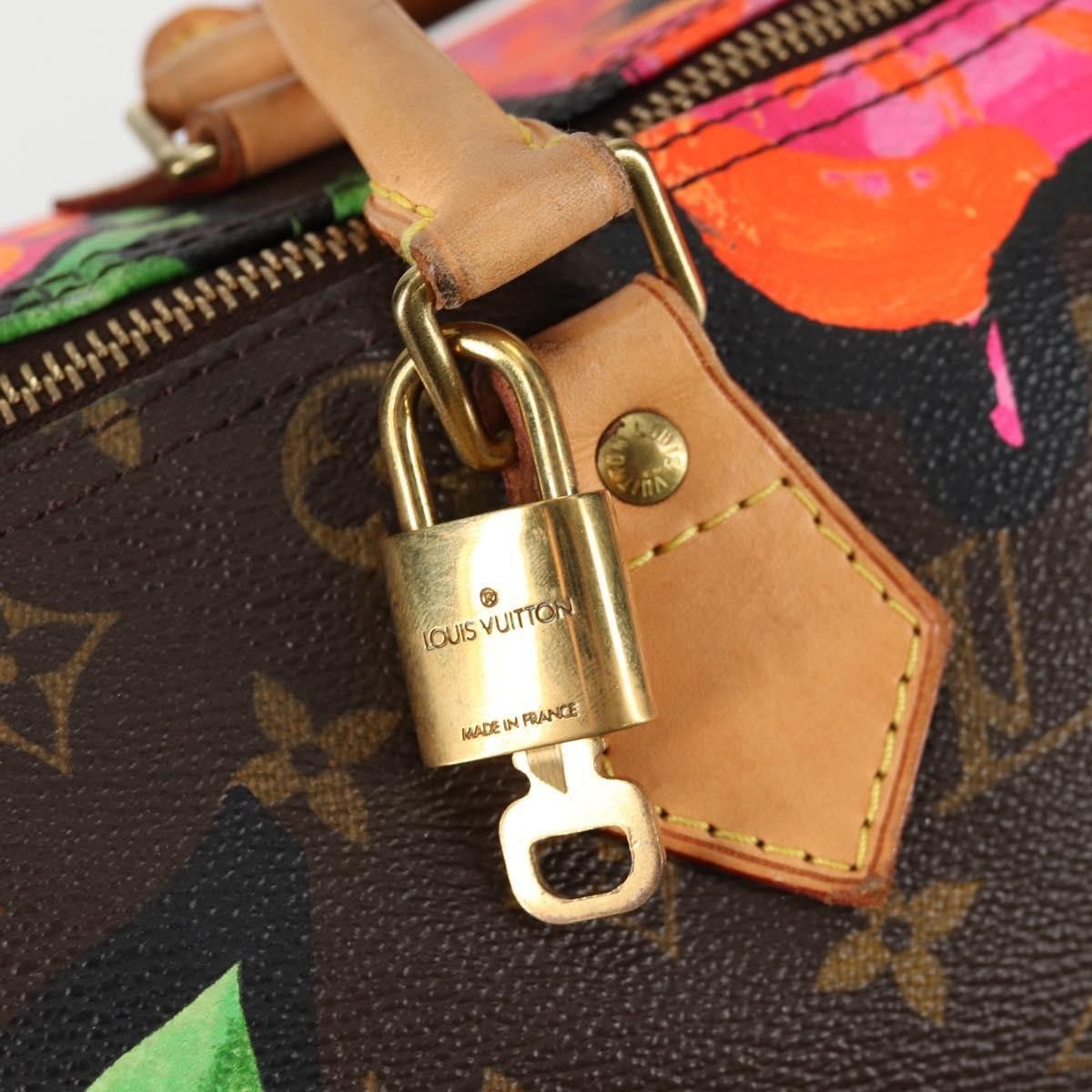 Louis Vuitton Louis Vuitton Speedy Handbag Limited Edition Monogram Roses Size ONE SIZE - 14 Thumbnail