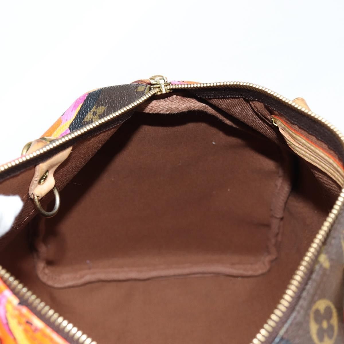 Louis Vuitton Louis Vuitton Speedy Handbag Limited Edition Monogram Roses Size ONE SIZE - 21 Thumbnail