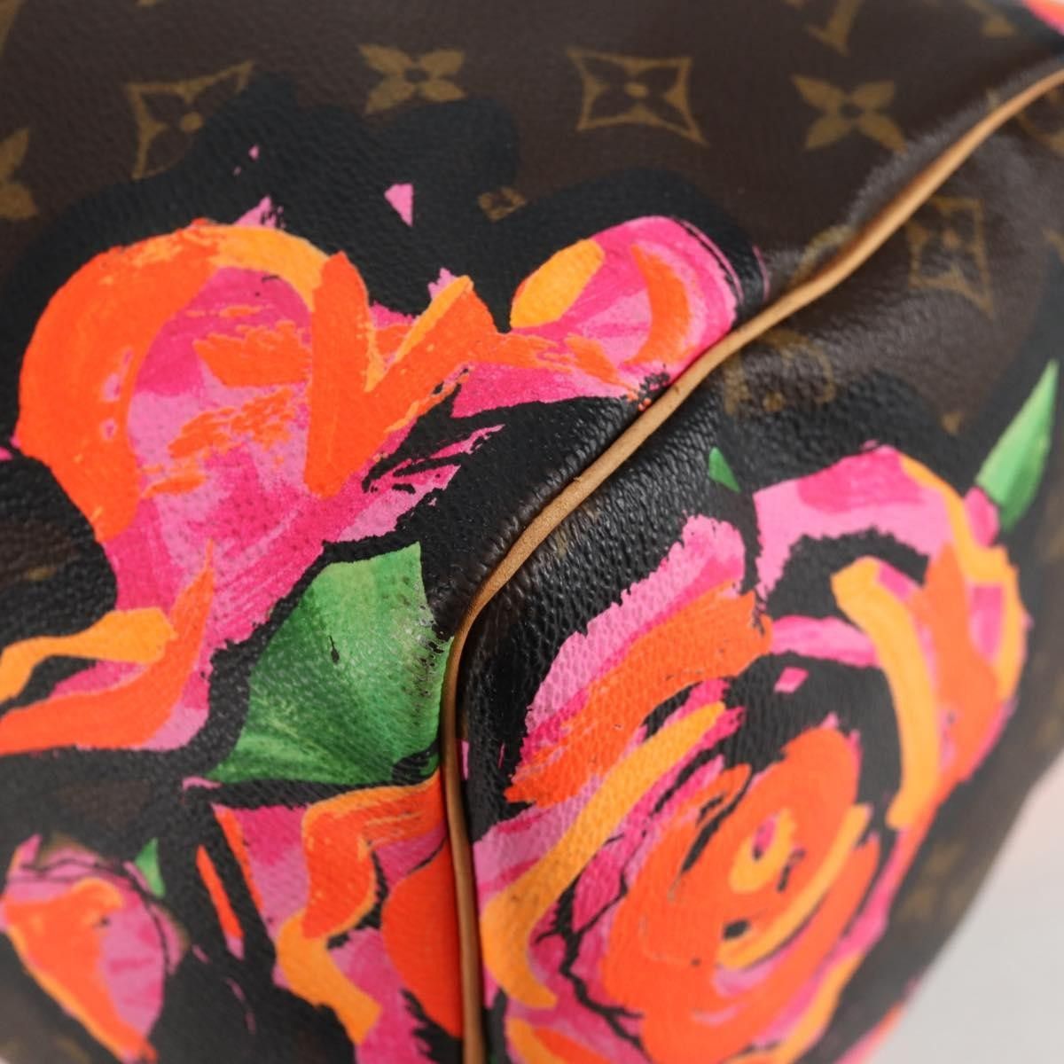 Louis Vuitton Louis Vuitton Speedy Handbag Limited Edition Monogram Roses Size ONE SIZE - 12 Thumbnail