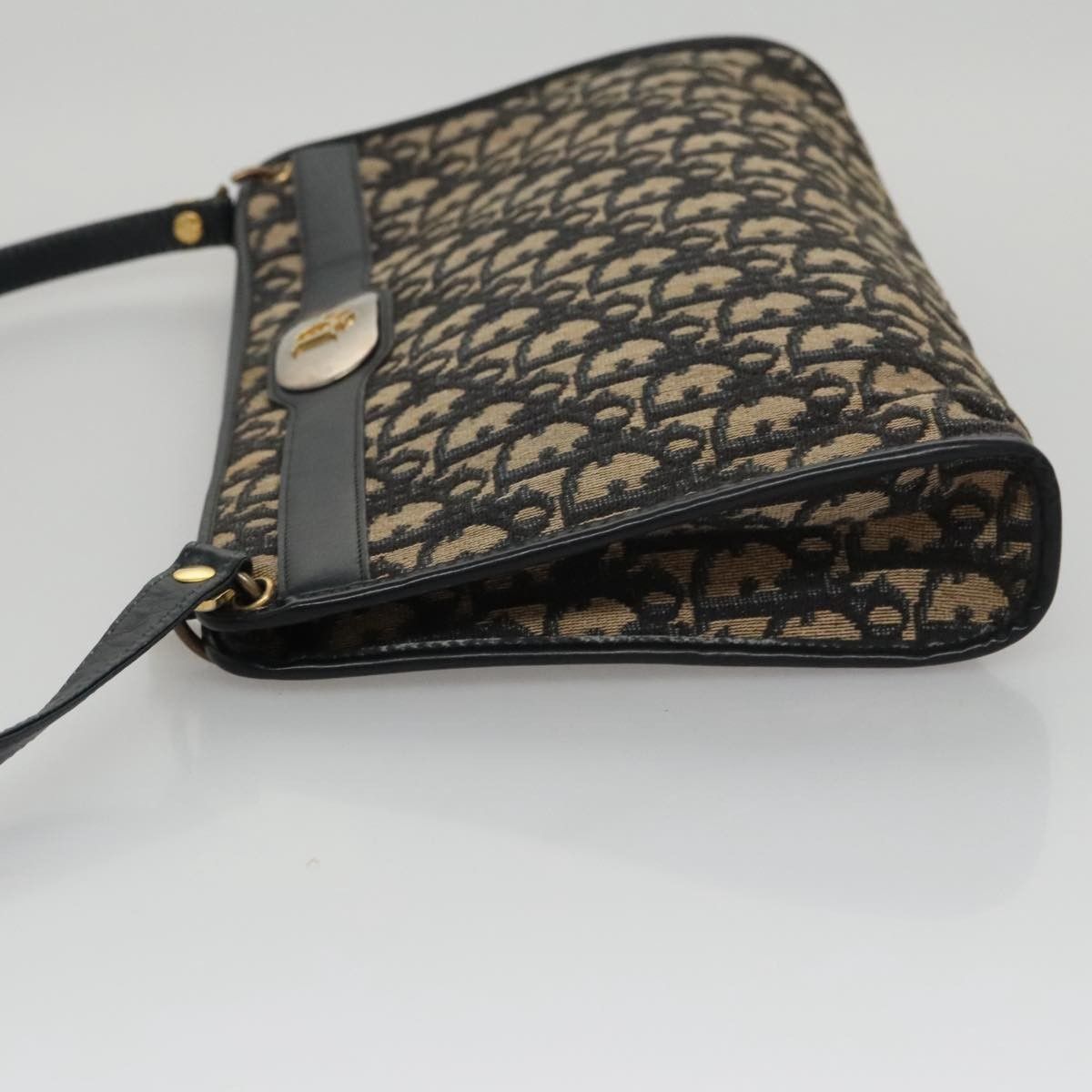 Dior Christian Dior Vintage Trotter Shoulder Bag Canvas Size ONE SIZE - 4 Thumbnail