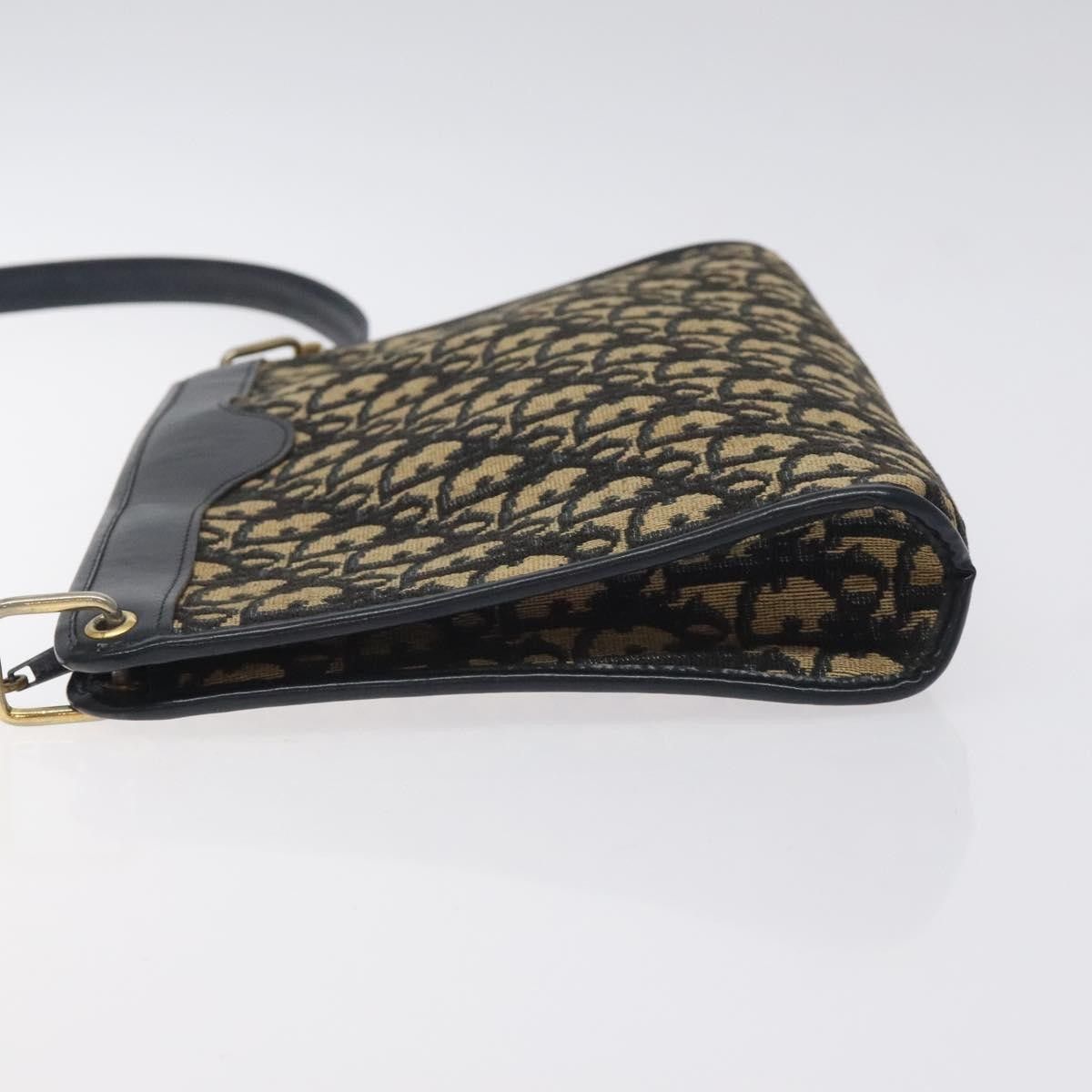 Dior Christian Dior Vintage Trotter Shoulder Bag Canvas Size ONE SIZE - 4 Thumbnail