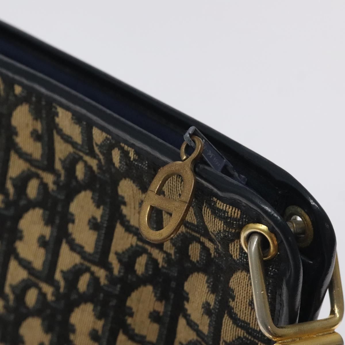 Dior Christian Dior Vintage Trotter Shoulder Bag Canvas Size ONE SIZE - 12 Thumbnail