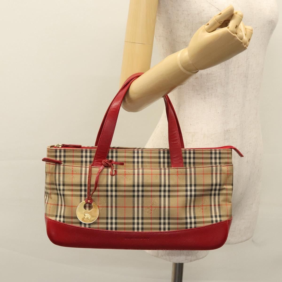Burberry Burberry Nova Check Handbag Nova Check Canvas Size ONE SIZE - 13 Thumbnail